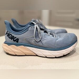 HOKA Arahi 5 Road Running Shoes Blue Fog Provincial Blue Women's 12 B
